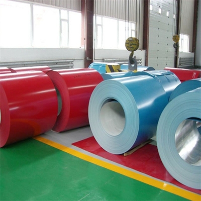 PPGI galvanizzato preverniciato ha ricoperto la bobina ASTM A653 colora la bobina della lamiera rivestita