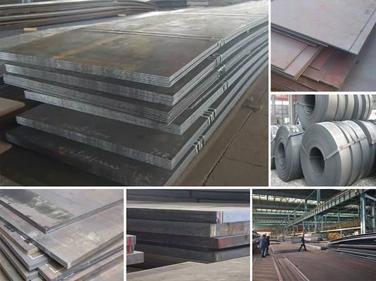 Streptococco laminato a caldo del ms Steel Plate ASTM A36 Q345 per ingegneria di Brige