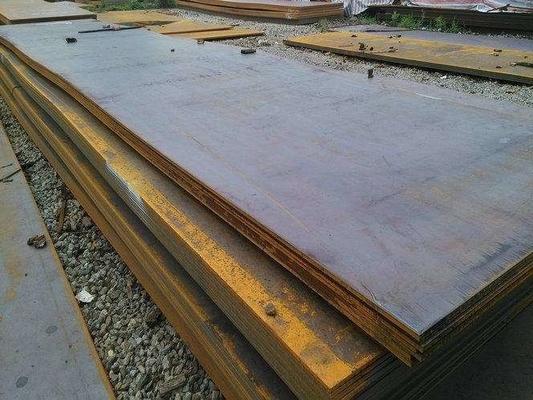 strato laminato a freddo caldo del acciaio al carbonio del ms Steel Plate a588 1055 del astm A36 S355
