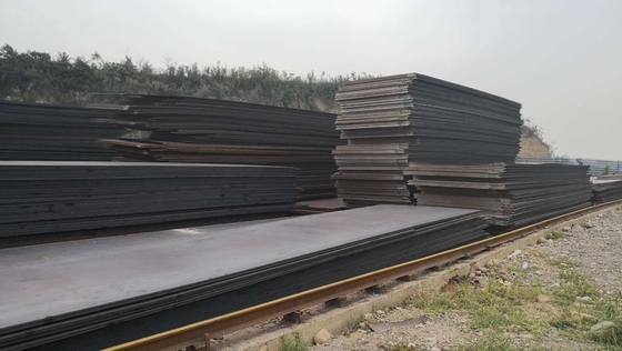 strato laminato a freddo caldo del acciaio al carbonio del ms Steel Plate a588 1055 del astm A36 S355