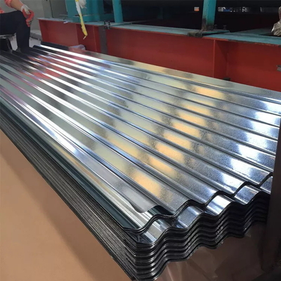 PGI ha ondulato le mattonelle di tetto del metallo colora rivestito galvanizzato per costruzione