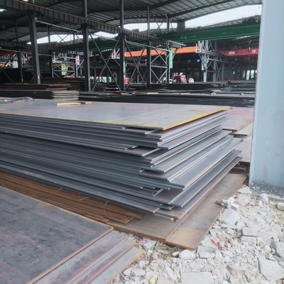 Piatto nero laminato a caldo ASTM A36 ST37 S45C ST52 di acciaio al carbonio