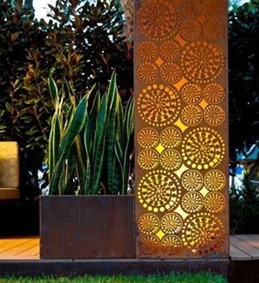 Piatto di acciaio di spessore 1mm-100mm Corten per il giardino e la Camera di costruzione