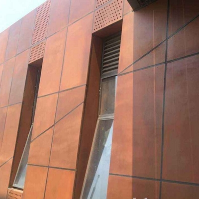 Dimensione su misura metallo resistente alla corrosione della lamiera di acciaio di Corten per paesaggio