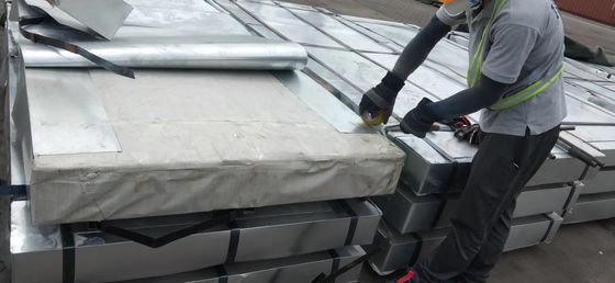 Lamiera di acciaio galvanizzata immersa calda d'acciaio laminata a freddo del piatto DX51D di GI