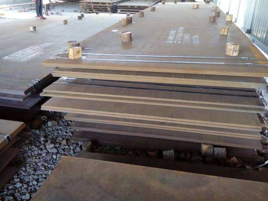 Corten d'acciaio resistente alla corrosione riveste il piatto d'acciaio del paesaggio NM500 wear Plate550