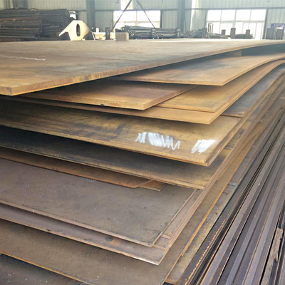 Superficie di brillamento stagionata del piatto d'acciaio di spessore medio laminato a caldo