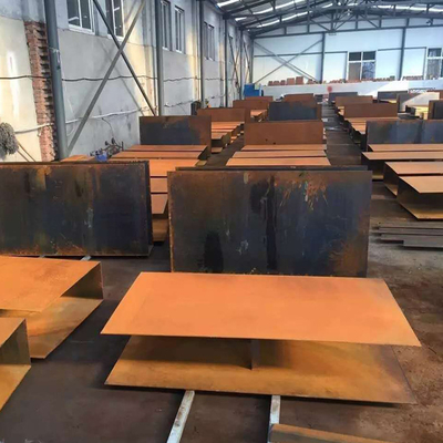 Lamine di metallo resistenti all'aperto di SPA-H Corten con Rusty Finish