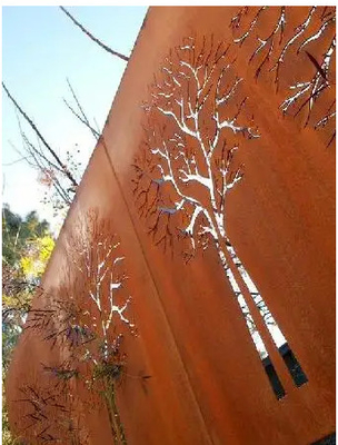 Tempo laminato a caldo Resisitance del piatto di acciaio di Corten di trattamento della ruggine