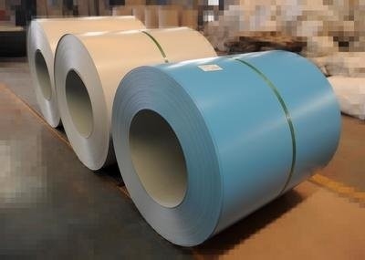 Lamiere rivestite rotolate di colore d'acciaio della bobina RAL PPGI della immersione calda PPGI