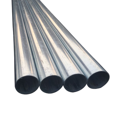 tubo d'acciaio rotondo galvanizzato immerso caldo del materiale d'acciaio di GI di spessore di 1.2-15.7mm