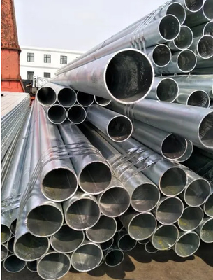 Tubo d'acciaio Astm A53 di GI a 5 pollici di Dx51d un tubo d'acciaio pre galvanizzato rettangolare da 12 Ft