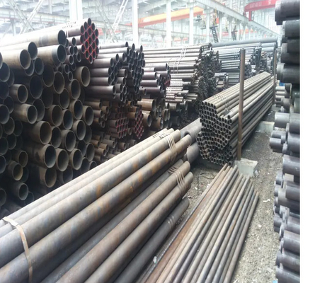 Ferro saldato del nero del tubo d'acciaio ASTM A53 di programma 40 di sig.ra Steel ERW