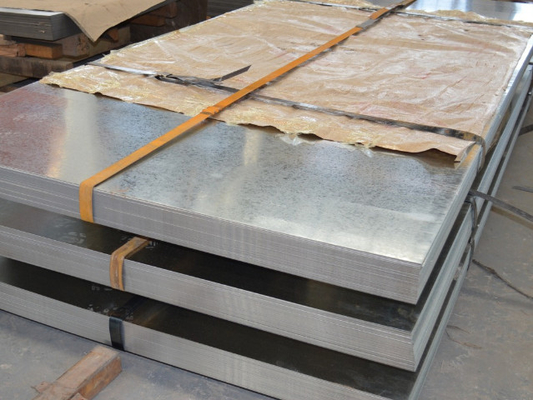 Strato di zinco materiale d'acciaio laminato a freddo dello strato 40g-275g del ferro galvanizzato di GI